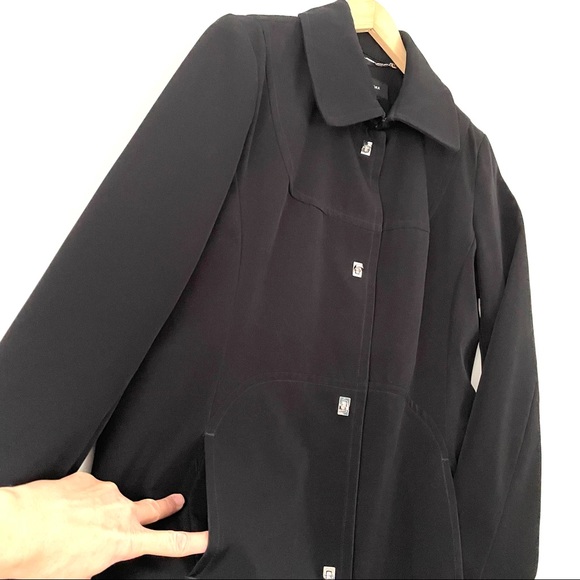 SOLD! Jones New York Classic Trench Coat- L - Picture 4 of 8